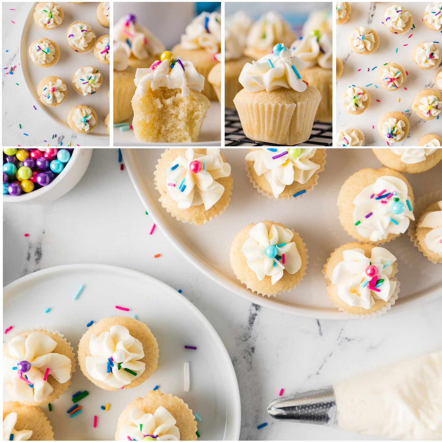 Mini Vanilla Cupcakes-Exclusive