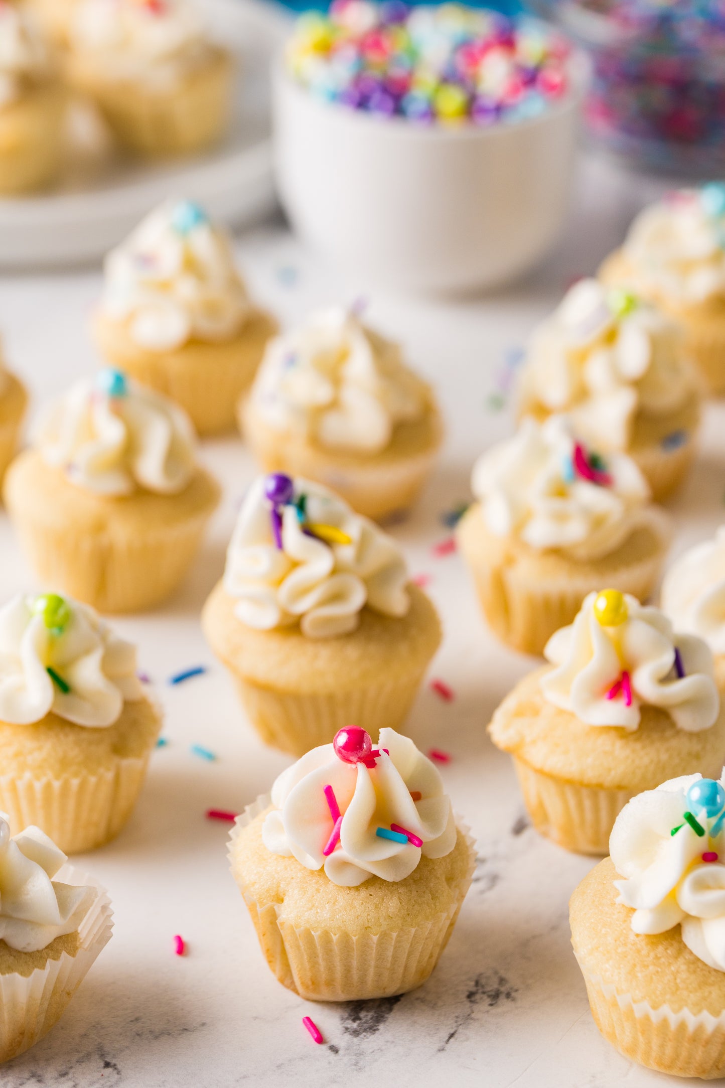 Mini Vanilla Cupcakes-Exclusive