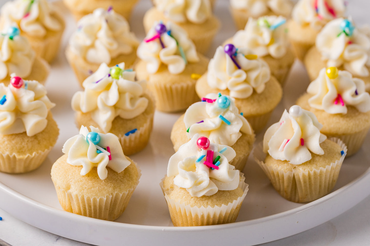 Mini Vanilla Cupcakes-Exclusive