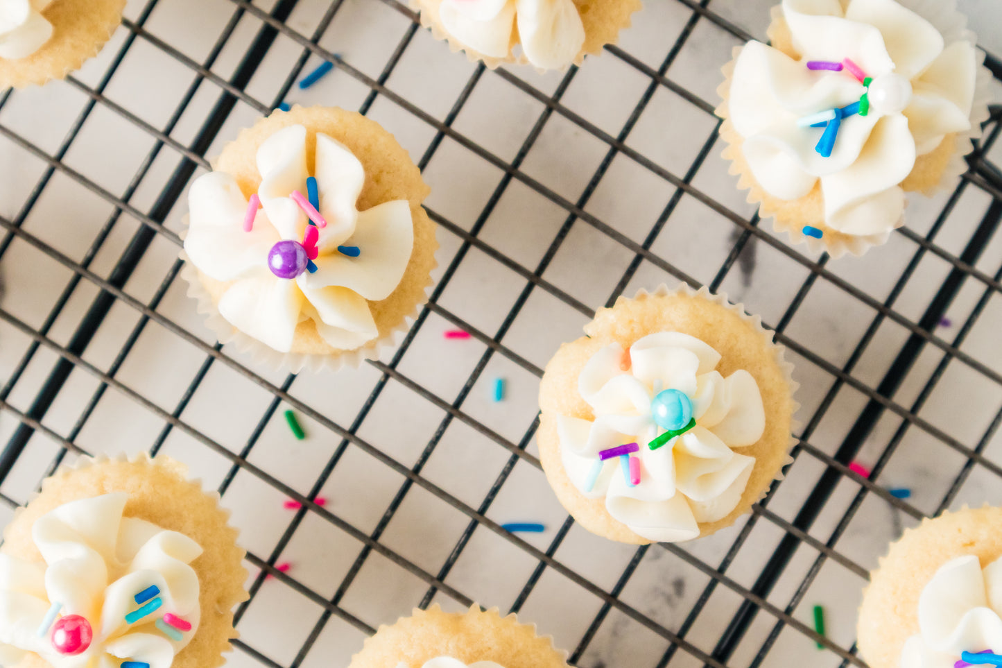 Mini Vanilla Cupcakes-Exclusive