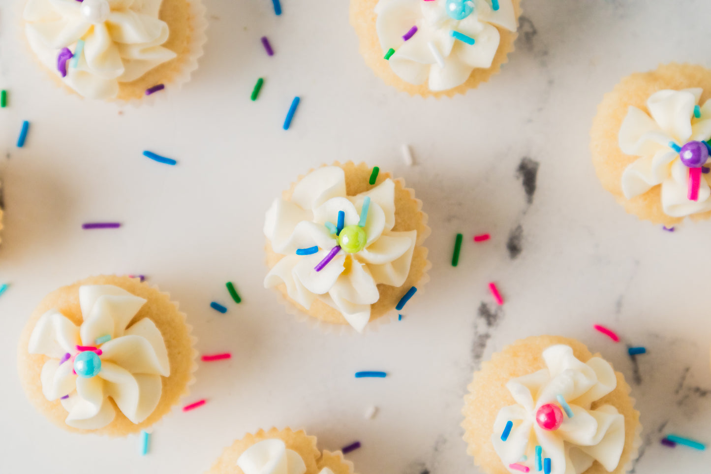 Mini Vanilla Cupcakes-Exclusive