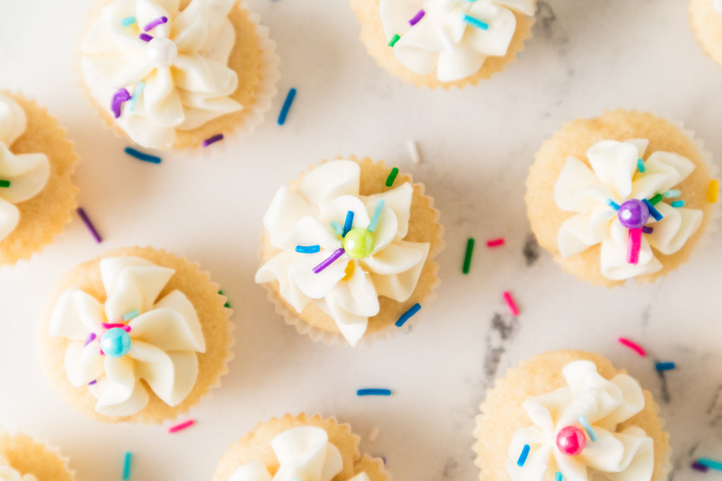 Mini Vanilla Cupcakes-Exclusive