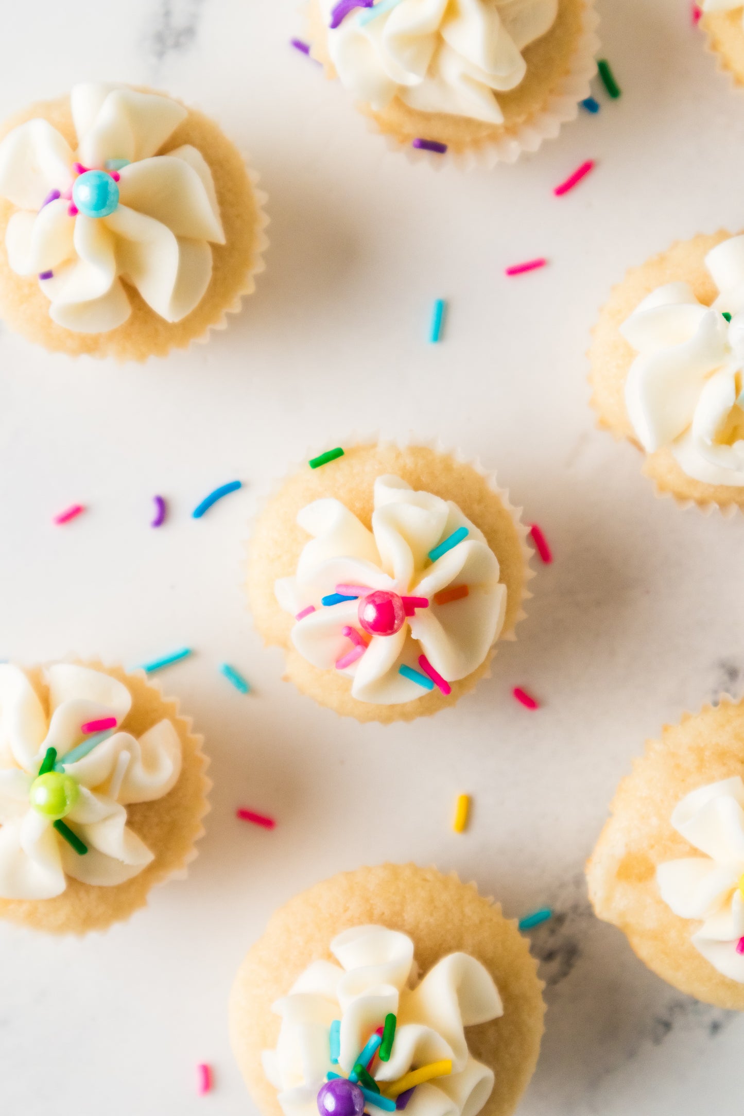 Mini Vanilla Cupcakes-Exclusive