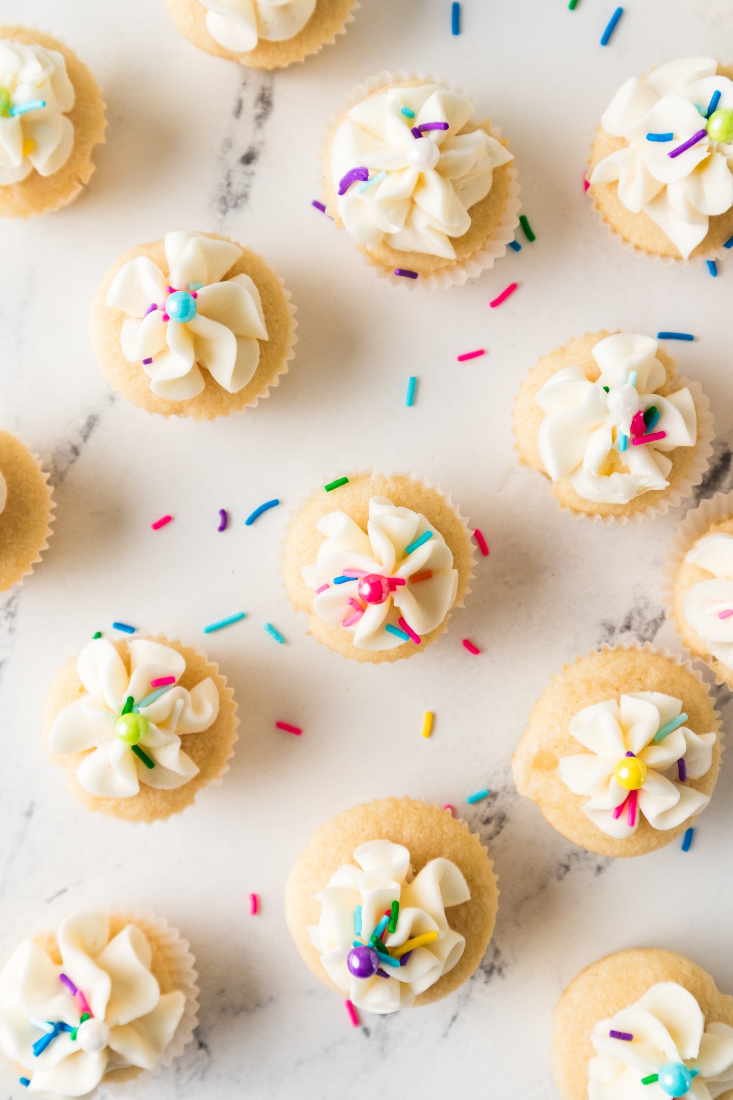 Mini Vanilla Cupcakes-Exclusive