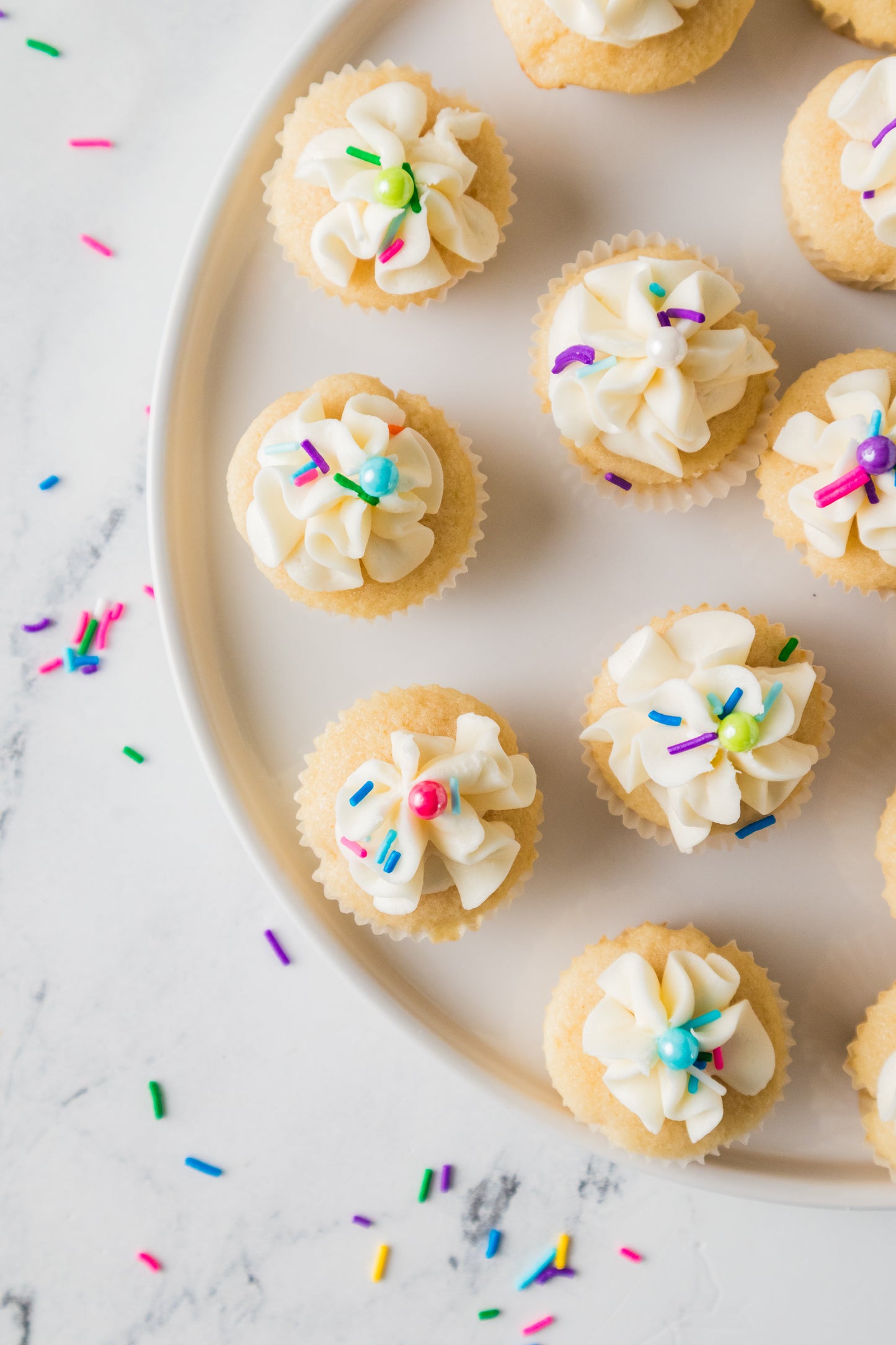 Mini Vanilla Cupcakes-Exclusive