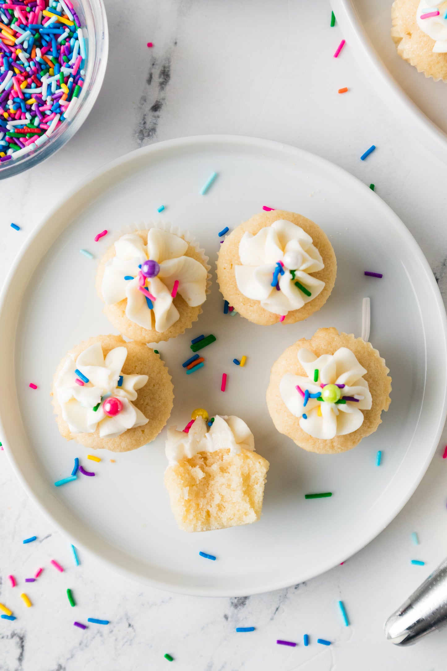 Mini Vanilla Cupcakes-Exclusive