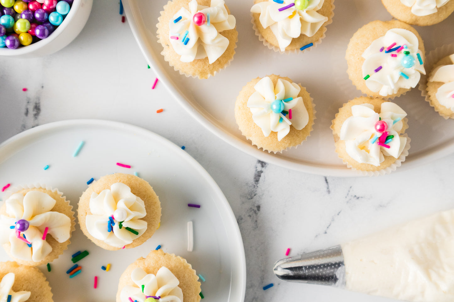 Mini Vanilla Cupcakes-Exclusive