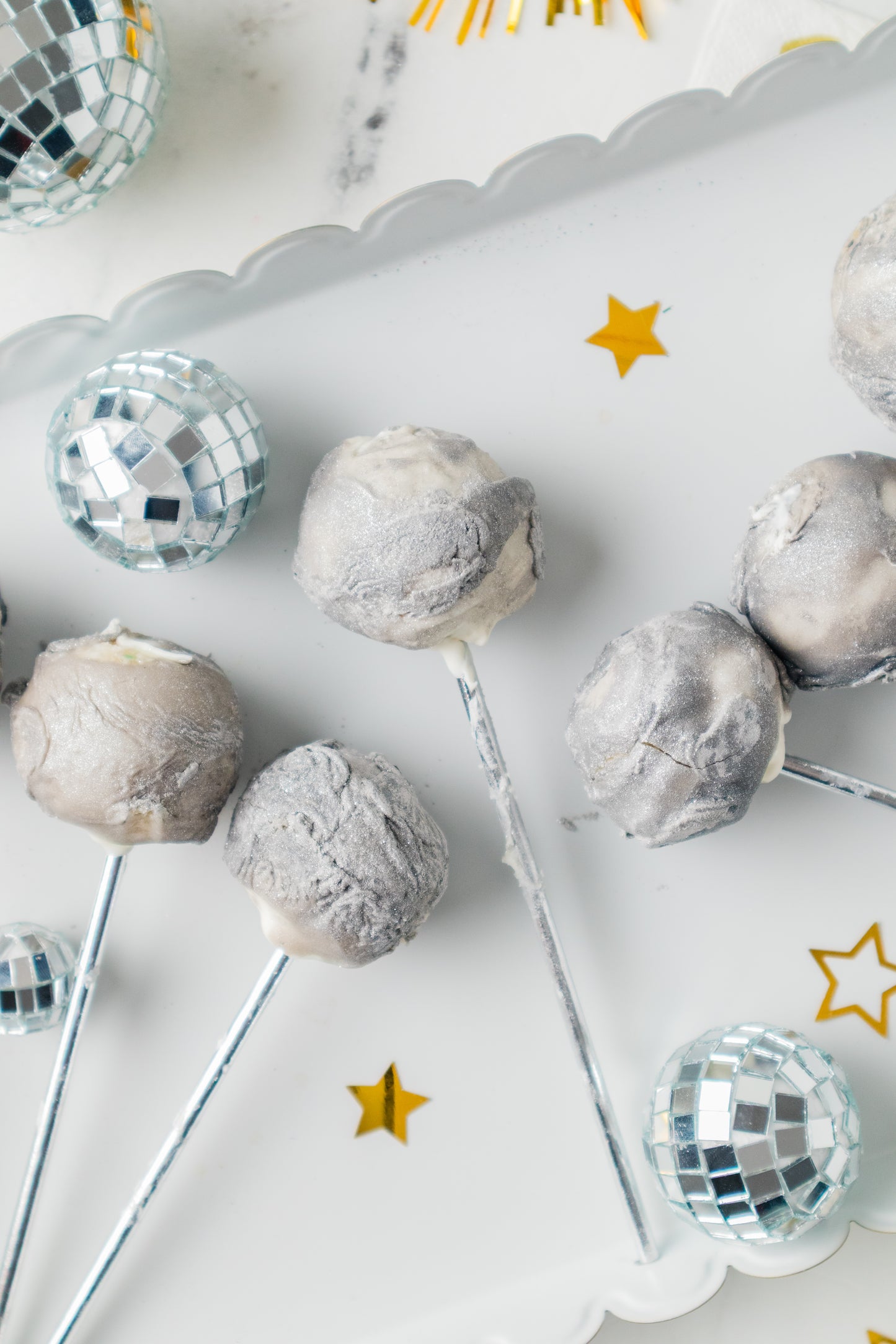 New Year's Cake Pops-Semi-Exclusive