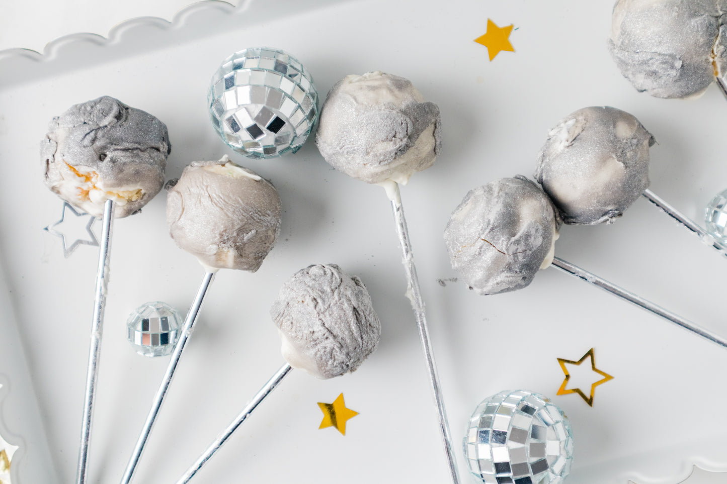 New Year's Cake Pops-Semi-Exclusive