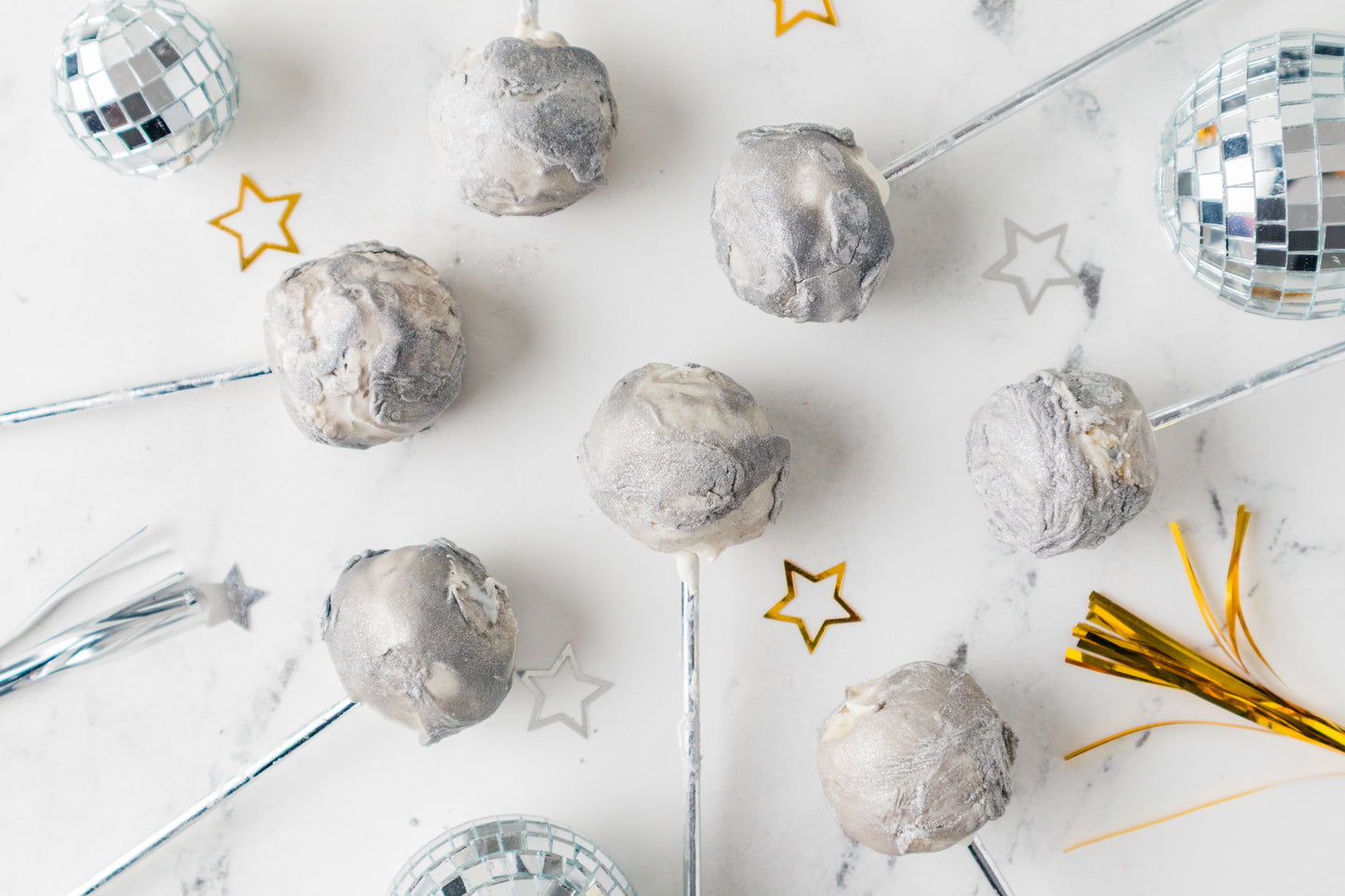 New Year's Cake Pops-Semi-Exclusive