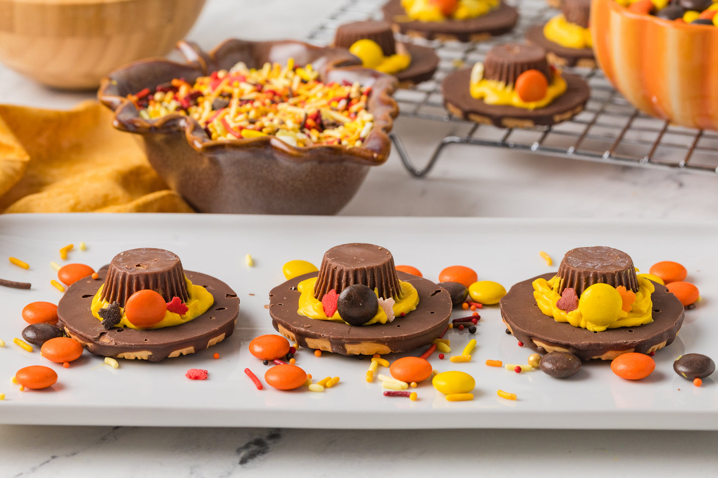 Pilgrim Hat Cookies-Exclusive