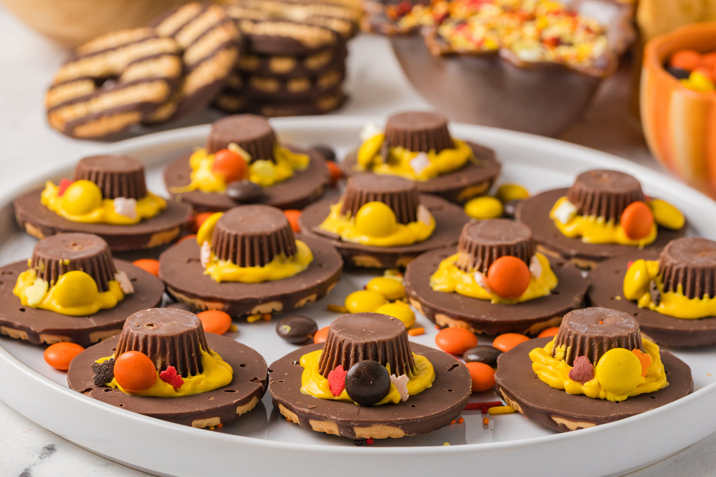 Pilgrim Hat Cookies-Exclusive