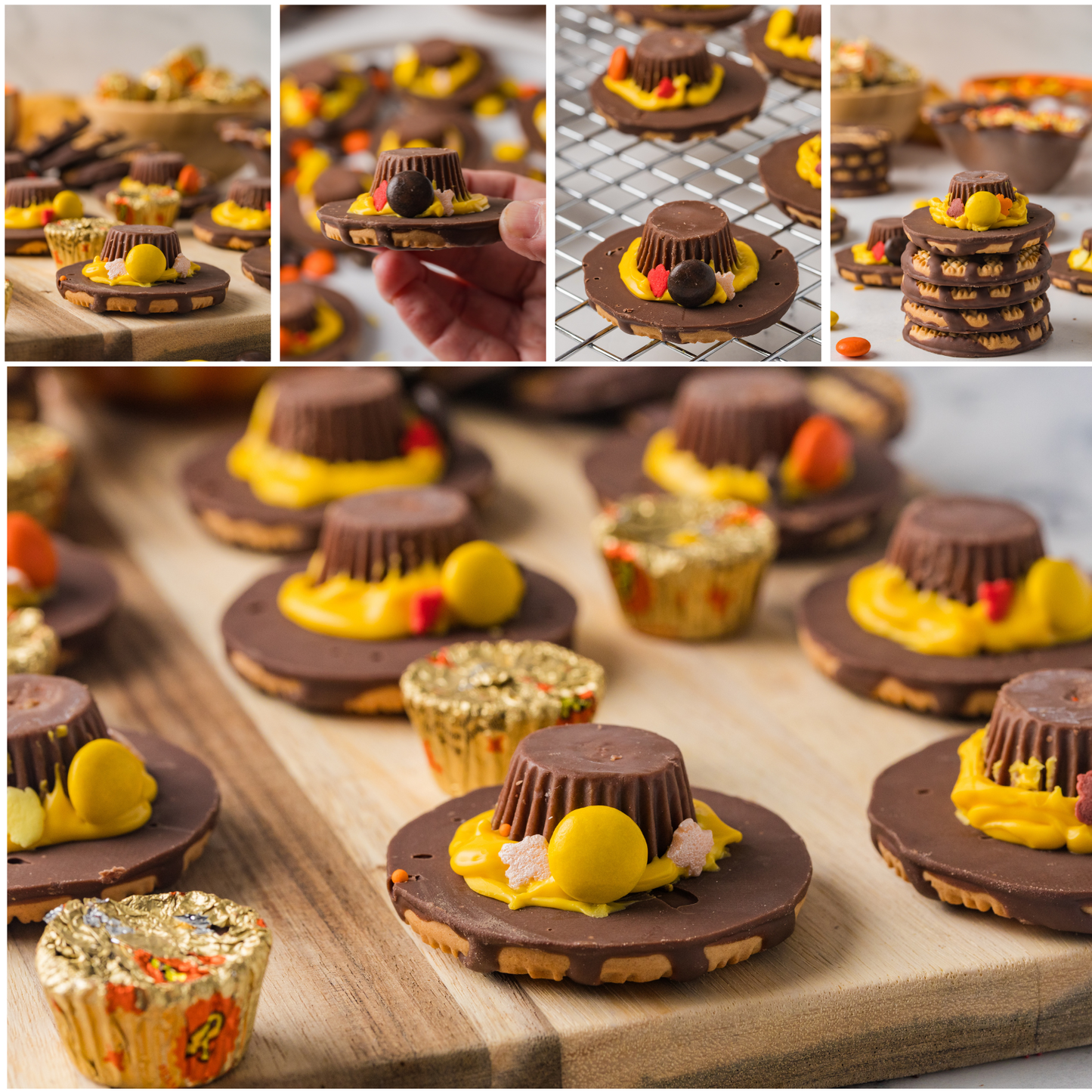 Pilgrim Hat Cookies-Exclusive