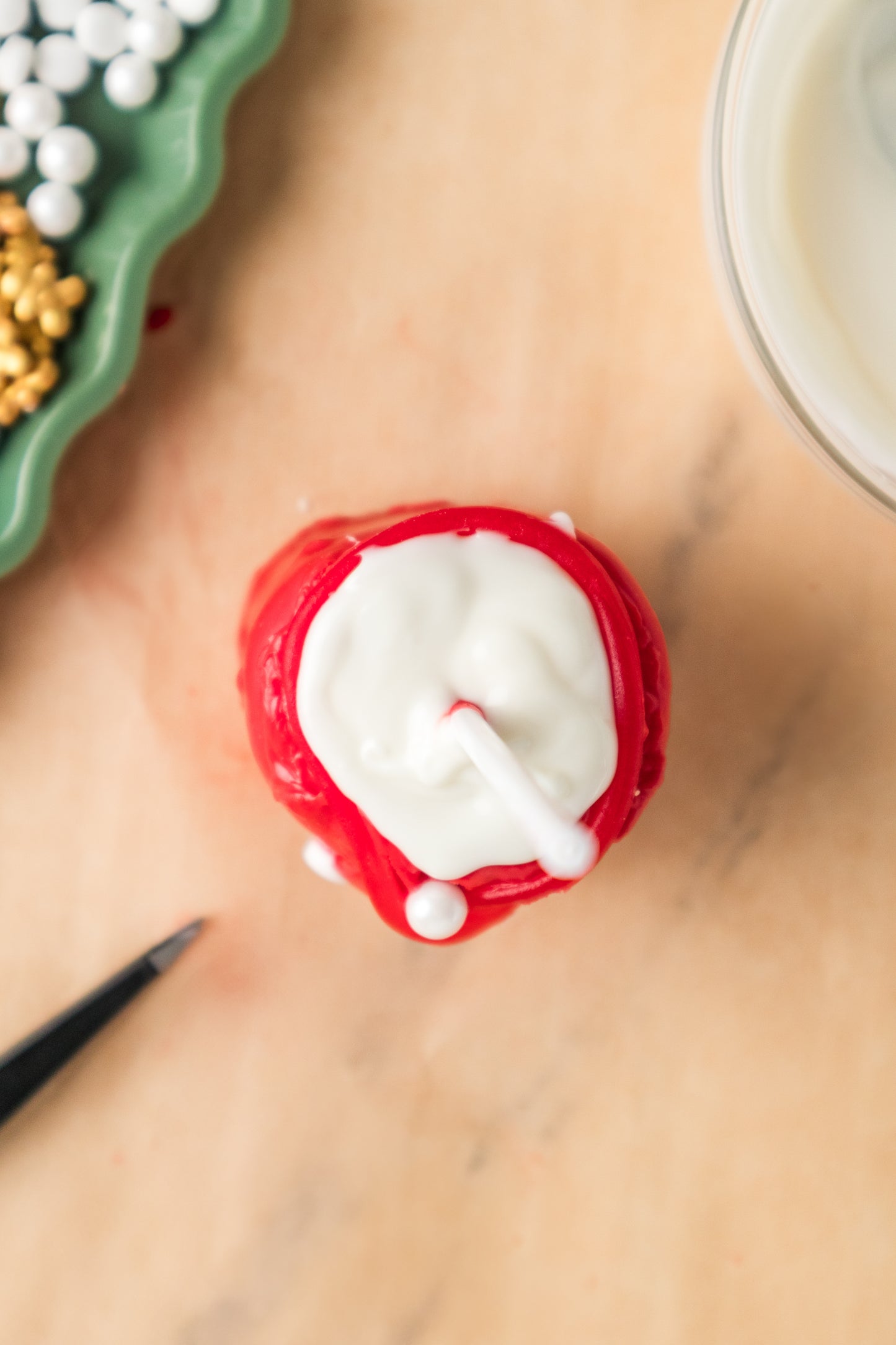 Chocolate Covered Marshmallow Santa Bags- Exclusive