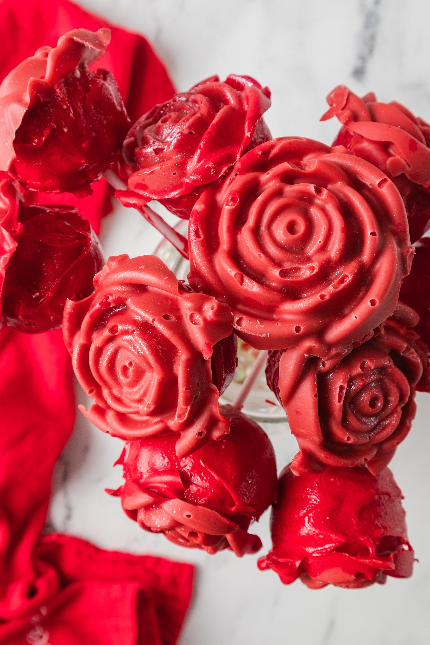 Valentine's Roses Cake Pop-Semi Exclusive