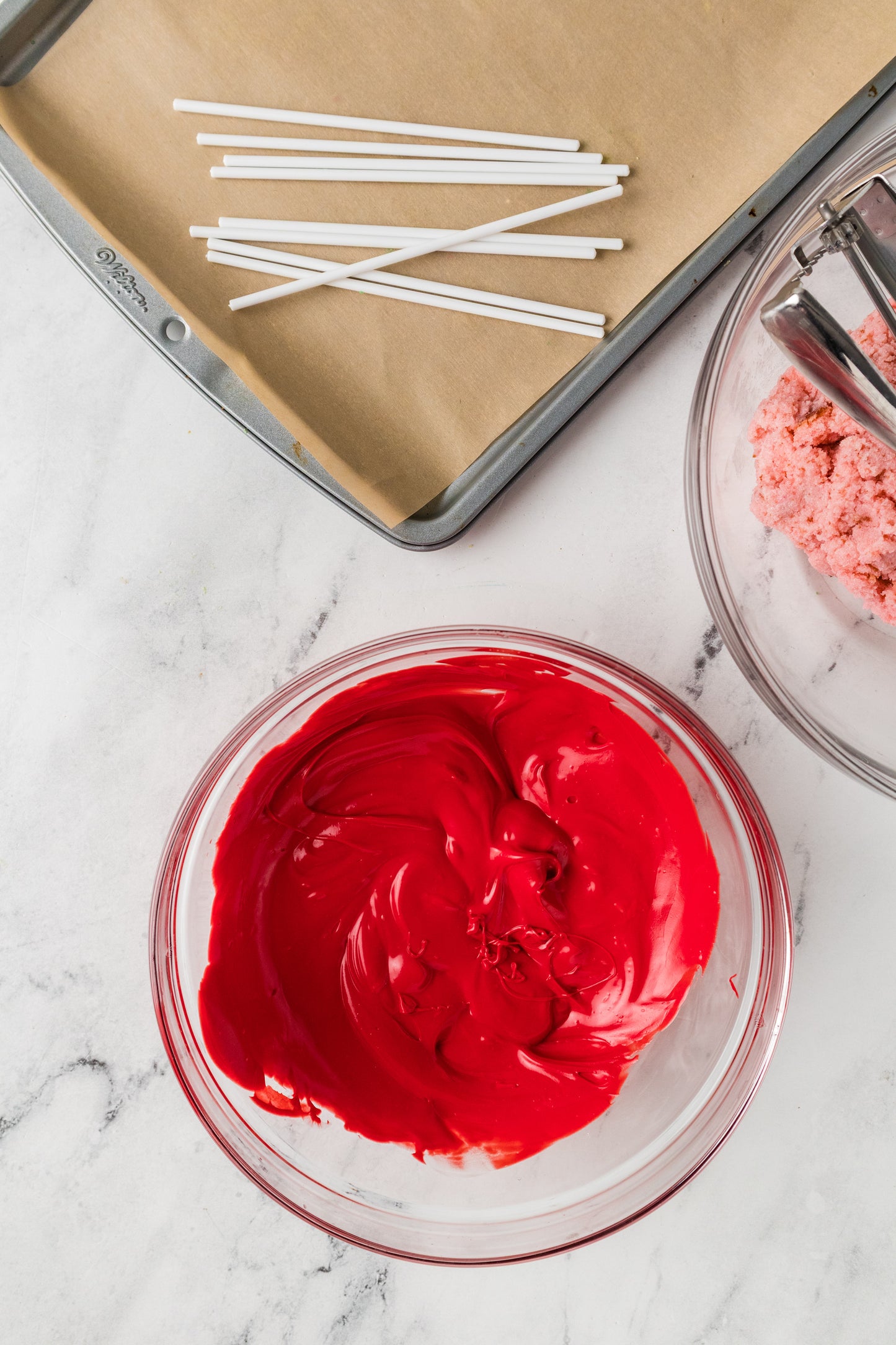 Valentine's Roses Cake Pop-Semi Exclusive