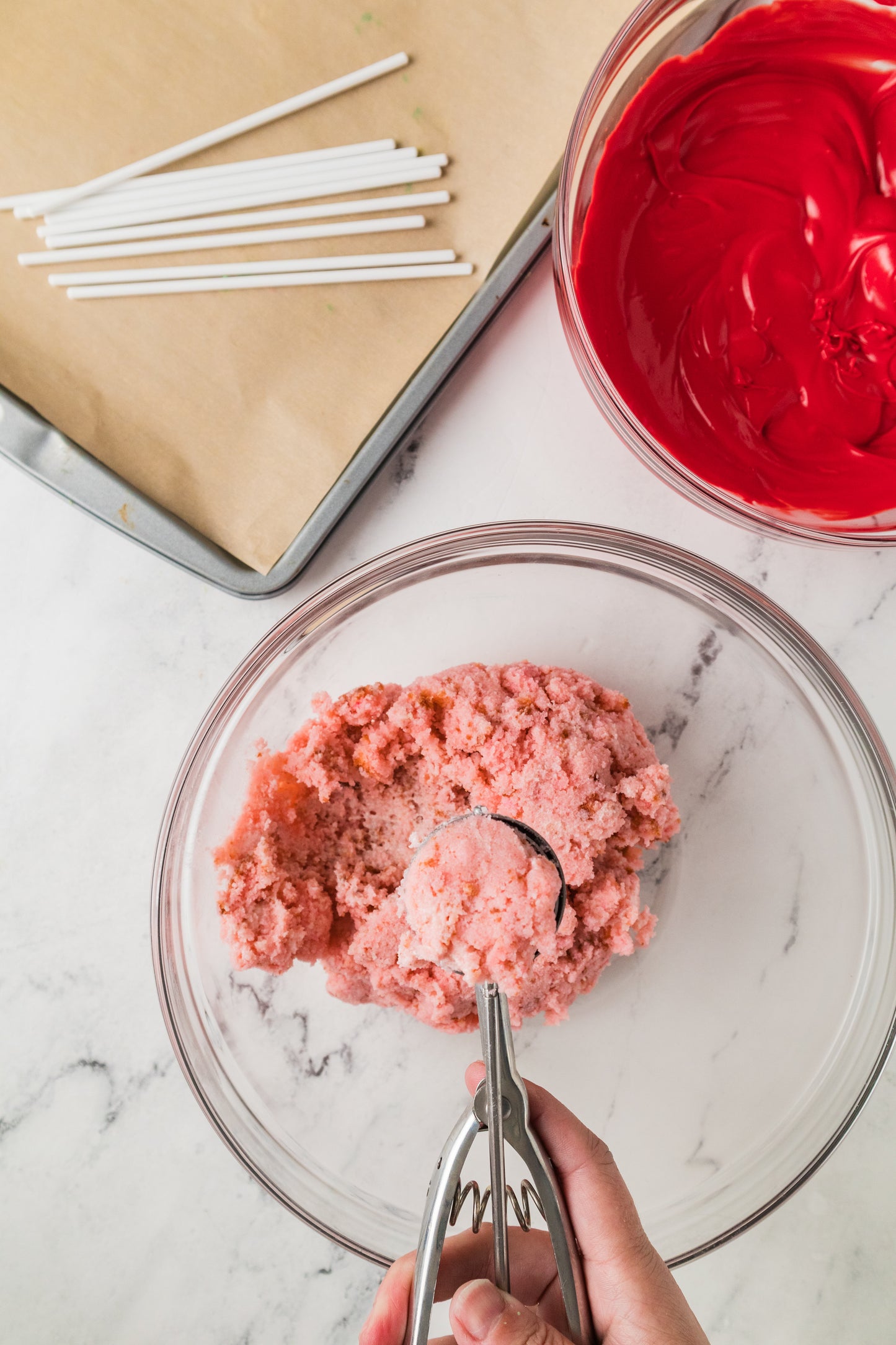 Valentine's Roses Cake Pop-Semi Exclusive