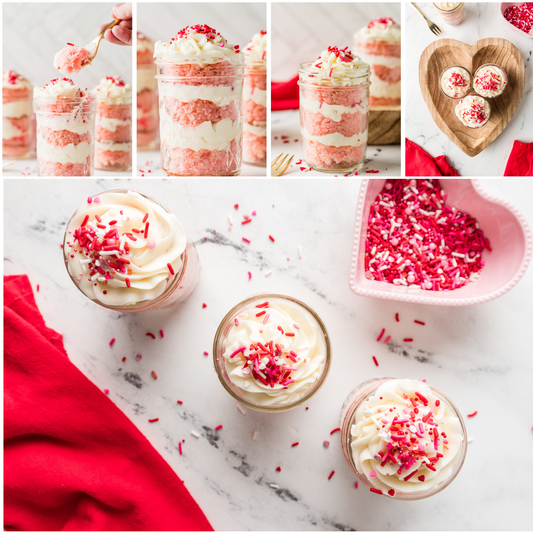 Valentine's Day Cake in a Jar Semi-Exclusive